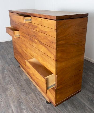 Appraisal: Benchcrafted Collectors Cabinet Benchcrafted collectors cabinet constructed of fruit wood