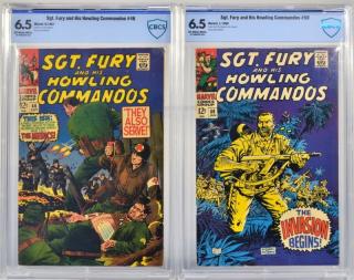 Appraisal: Marvel Sgt Fury Howling Comandos No CBCS UNITED STATES TH