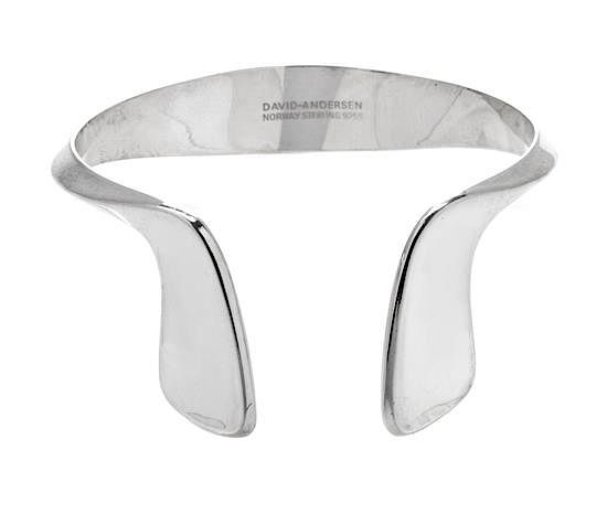 Appraisal: Erik Blom Danish b Arm Cuff David-Andersen Norway Erik Blom