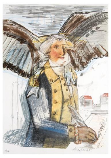 Appraisal: Larry Rivers - bald eagle george and a part of