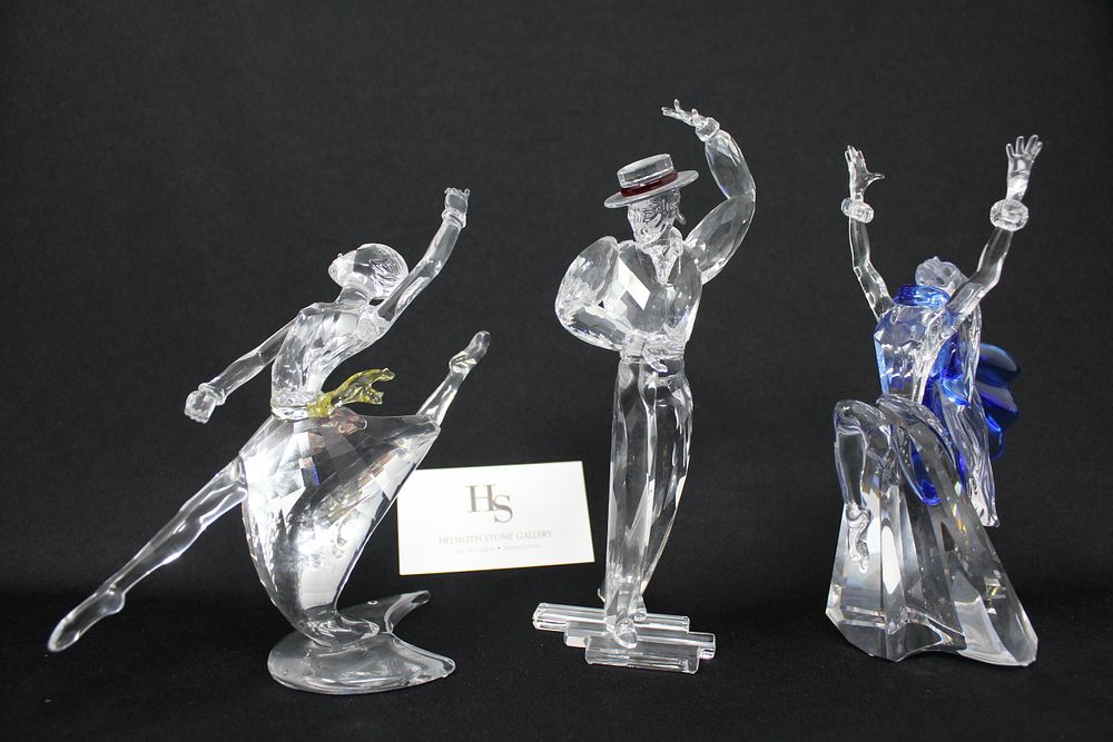 Appraisal: Swarovski Crystal Magic of Dance Figures Swarovski Crystal Magic of