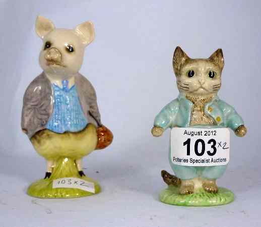 Appraisal: Beswick Beatrix Potter Figure Tom Kitten BP b and Royal