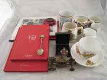 Appraisal: Royal memorabilia A Victoria Diamond Jubilee enamelled mug and various