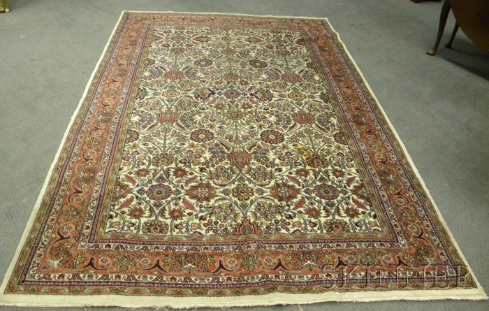 Appraisal: Persian Carpet th century ft x ft in