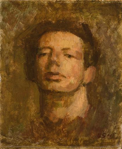 Appraisal: SIR LAWRENCE GOWING british - HEAD STUDY - SELF PORTRAIT