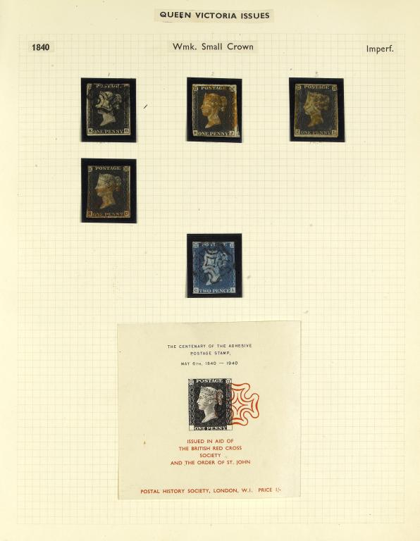 Appraisal: POSTAGE STAMPS A MINT AND USED COLLECTION IN SEVEN ALBUMS