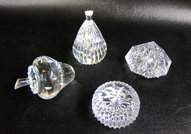 Appraisal: COLLECTOR'S SET OF WATERFORD PAPER WEIGHTS in various patterns in