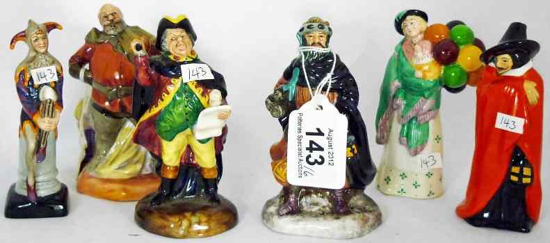 Appraisal: Royal Doulton Miniature Figures to include Good King Wencelas HN