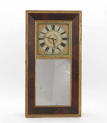 Appraisal: R Smith Day Shelf Clock ca Wooden works With a