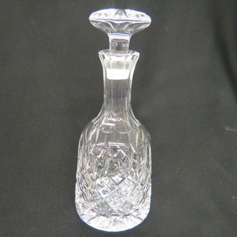 Appraisal: Cut Crystal Decanter possibly Waterford Lismore