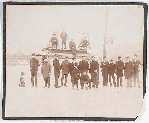 Appraisal: Baseball Early th Century Photograph of Bennett Baseball Park Detroit