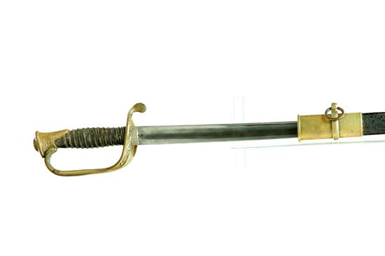 Appraisal: SWORD American mid th century Civil War line officer's sword