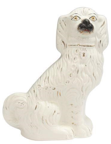 Appraisal: English Staffordshire mantel dog mid to late th c with