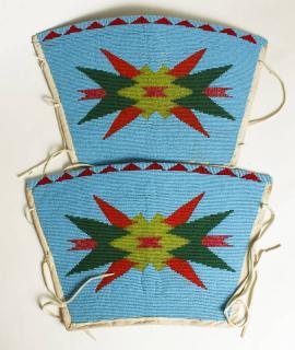 Appraisal: Beaded Arm Decorations Possibly Sioux