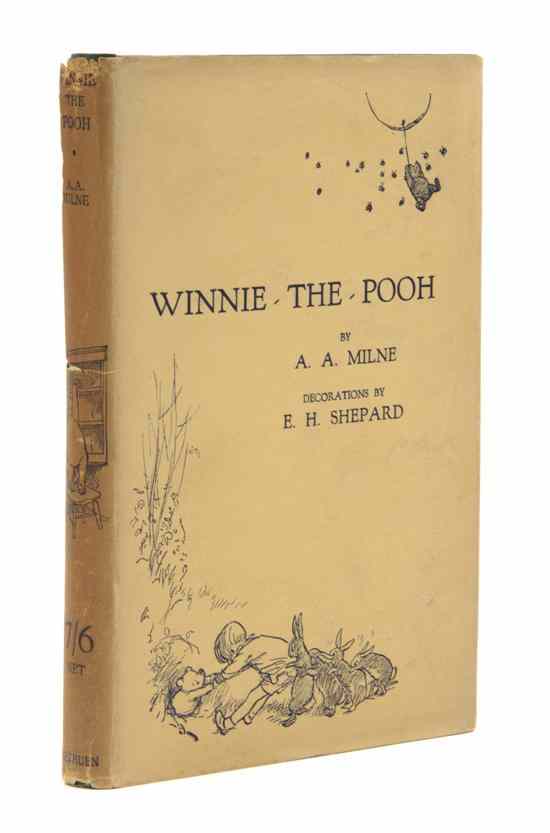 Appraisal: CHILDRENS LITERATURE MILNE A A Winnie-the-Pooh London Methuen vo original