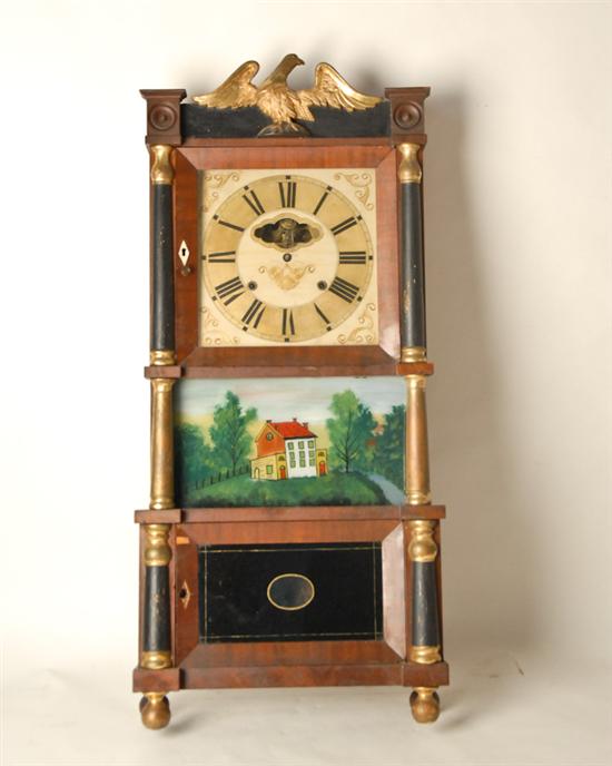 Appraisal: A C L C Ives Eight Day Federal Mantle Clock