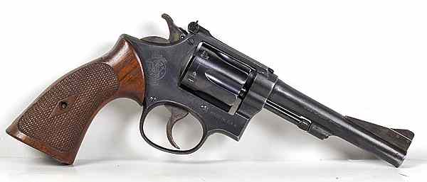 Appraisal: Smith Wesson Victory Model Double-Action Revolver spl cal barrel S