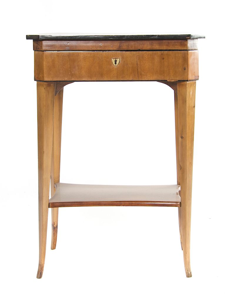 Appraisal: A German Fruitwood Dressing Table A German Fruitwood Dressing Table