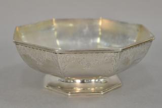 Appraisal: Gorham sterling silver octagon bowl t oz Gorham sterling silver