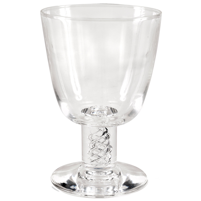 Appraisal: Steuben ''Air Twist'' goblets set of original box and original