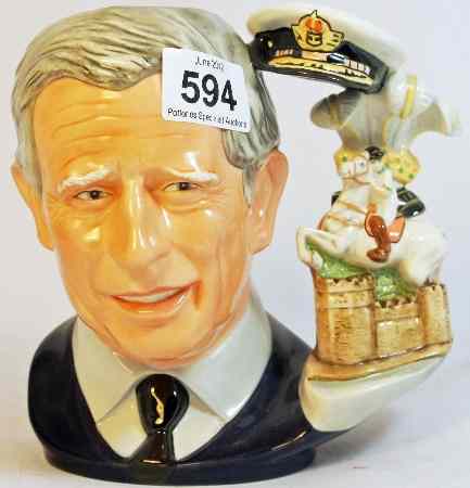 Appraisal: Royal Doulton Large Character Jug Prince Charles D Jug of