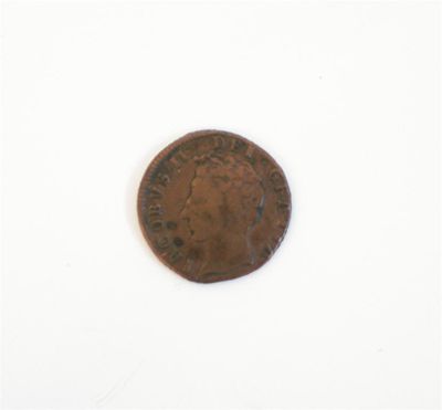 Appraisal: Ireland Limerick besieged - James II - brass Farthing bust