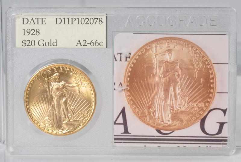 Appraisal: St Gauden's Double Eagle BU