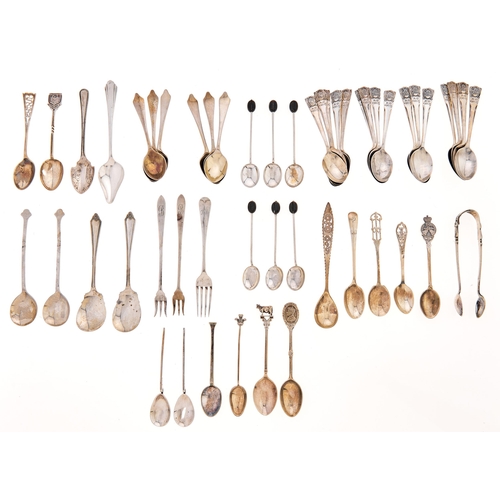 Appraisal: Miscellaneous mainly George V silver coffee and other spoons and