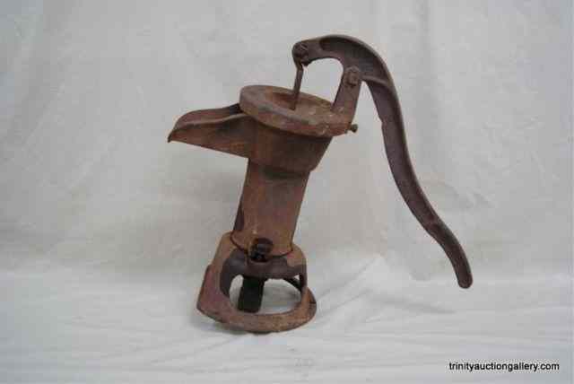 Appraisal: Antique Cast Iron Water Well Cistern Hand PumpThis is a