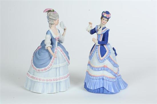 Appraisal: TWO LENOX FIGURINES Grand Tour h And Governor's Garden Party