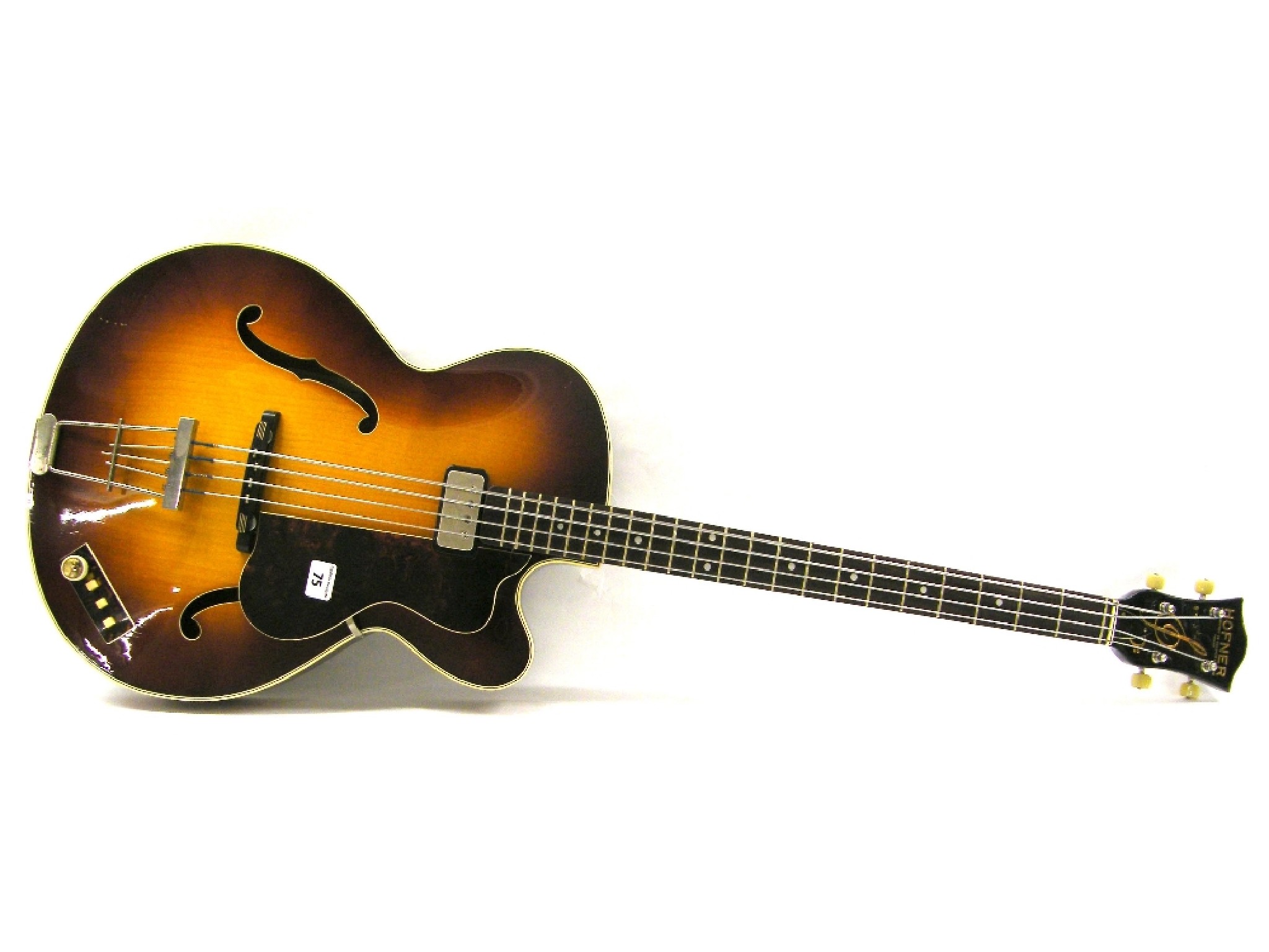 Appraisal: Eric Haydock - Hofner bass guitar circa ser no brunette