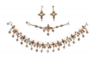 Appraisal: Rodrigo Otazu Bracelet Necklace Earrings Rodrigo Otazu Argentina b A