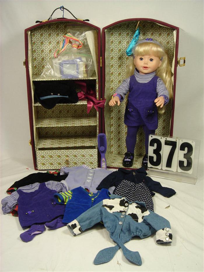 Appraisal: Amazing Ally doll case tapes and clothing all in good