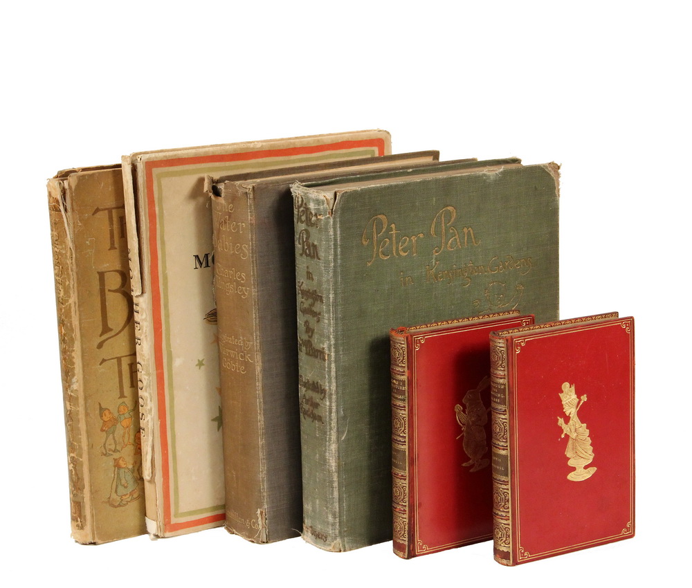 Appraisal: EARLY CHILDREN'S BOOKS - Including Fine Bindings of Alice in