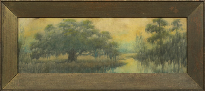 Appraisal: Alexander John Drysdale American New Orleans - Louisiana Bayou Landscape