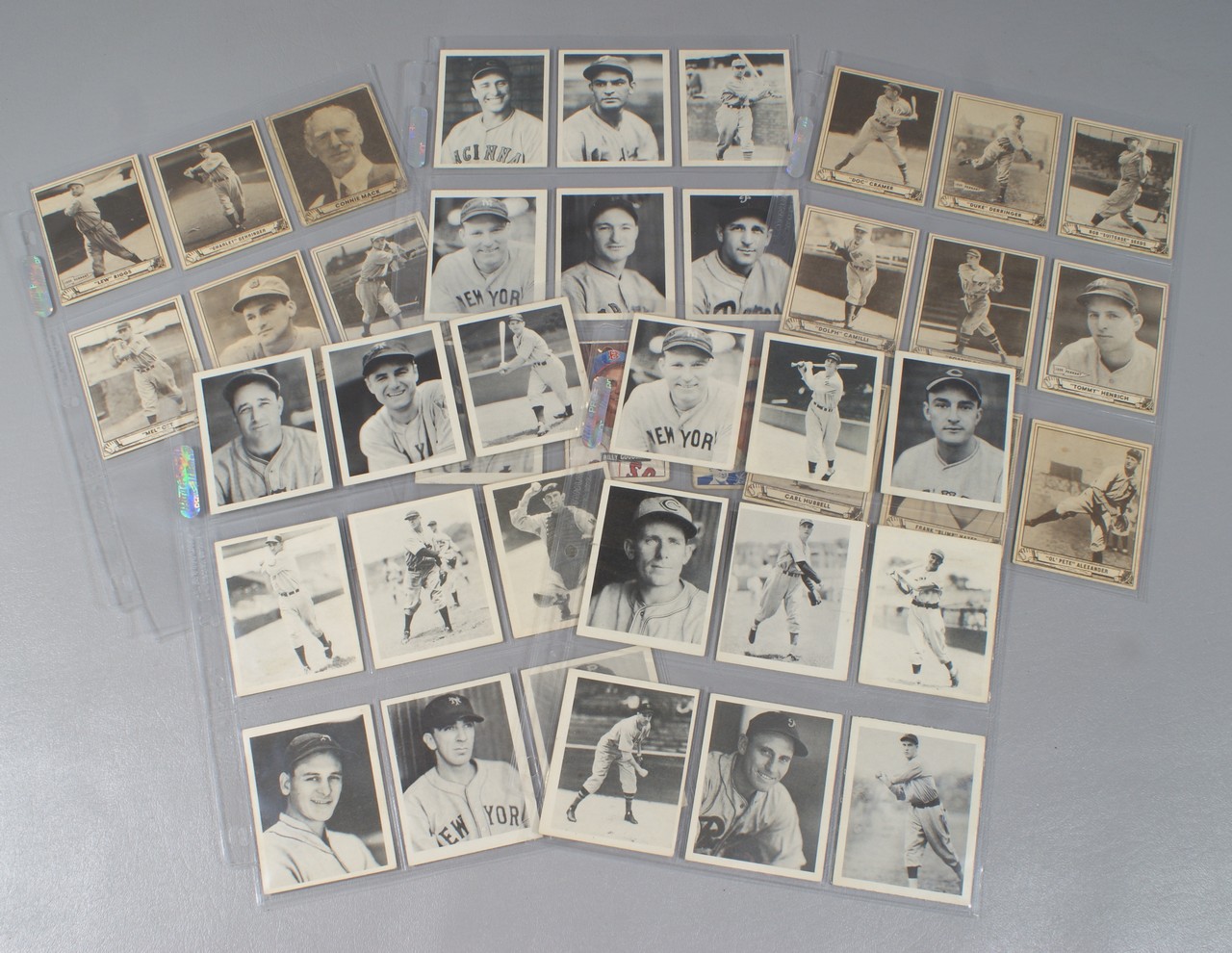 Appraisal: Play Ball baseball cards most VG-EX including Play Balls Hall