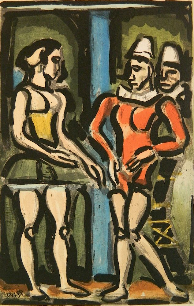 Appraisal: Georges Rouault etching and aquatint Georges Rouault French - -