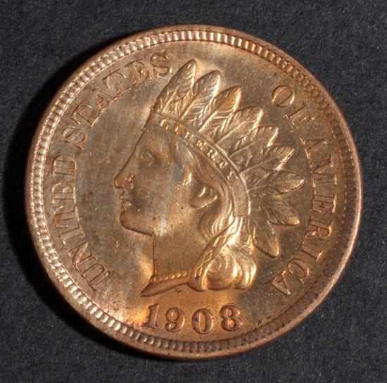 Appraisal: United States Indian head type bronze cent -S MS- Estimate