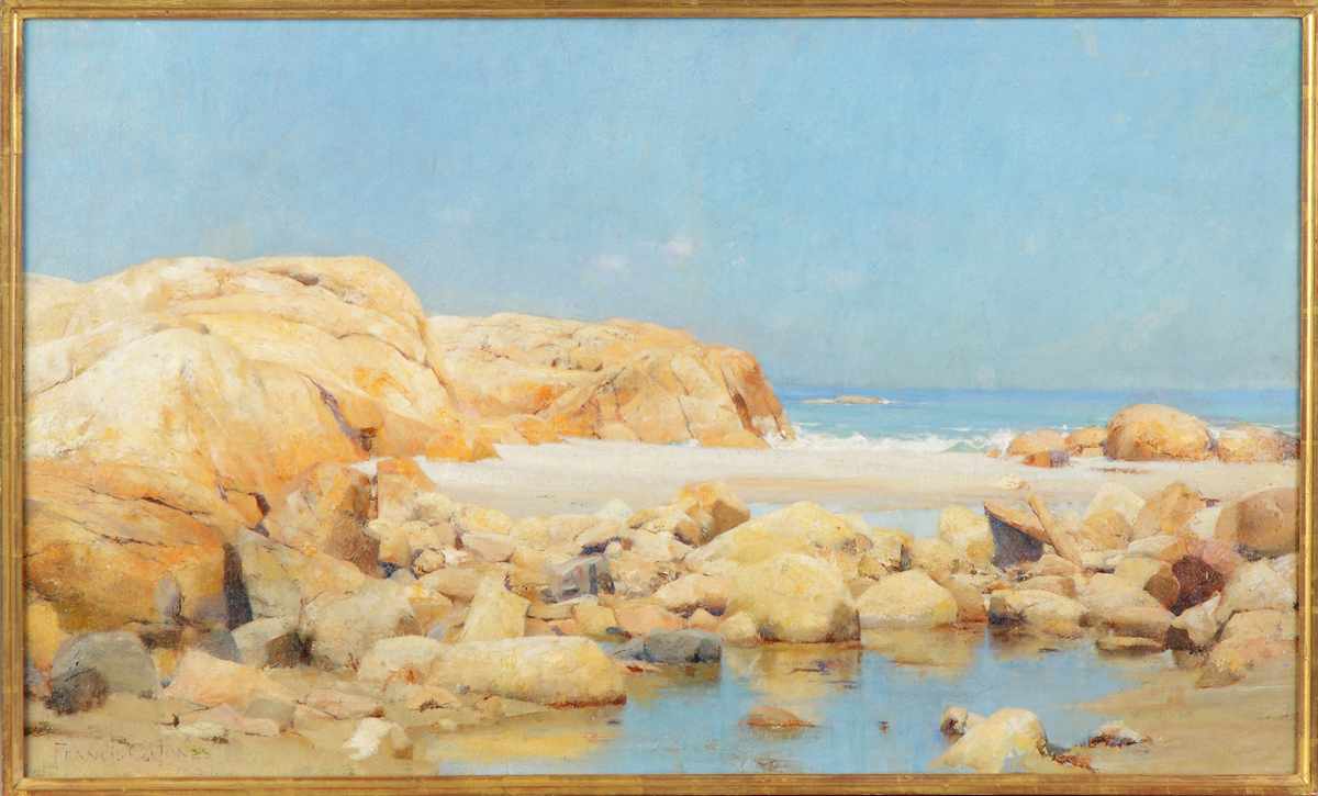 Appraisal: Francis Coates Jones American - ''Maine Rocks'' Sgn Lower left