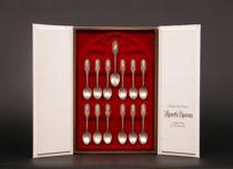 Appraisal: The Franklin Mint Collection of The Apostles Spoons A limited