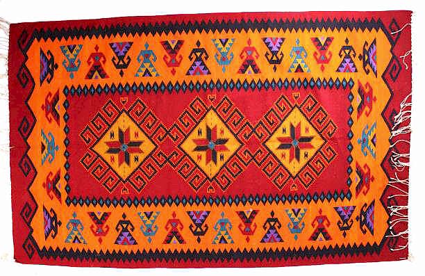 Appraisal: Zapotec Indian Native American Rug Up for auction is this