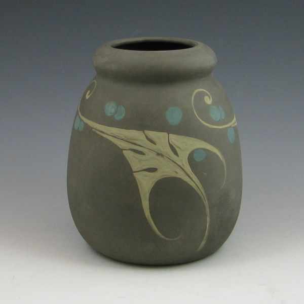 Appraisal: Exceptional Weller Matte Louwelsa '' vase decorated by an unknown