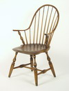 Appraisal: WINDSOR CHAIR - th C continuous arm Windsor arm chair