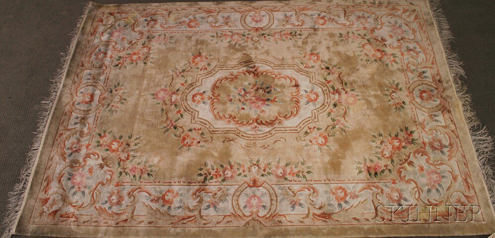 Appraisal: Chinese Rug mid to late th century several stained areas