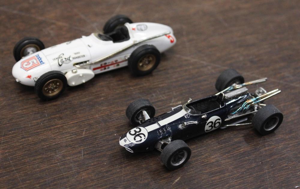 Appraisal: TWO SMTS SCALE METAL MODEL CARS from the Racing Line