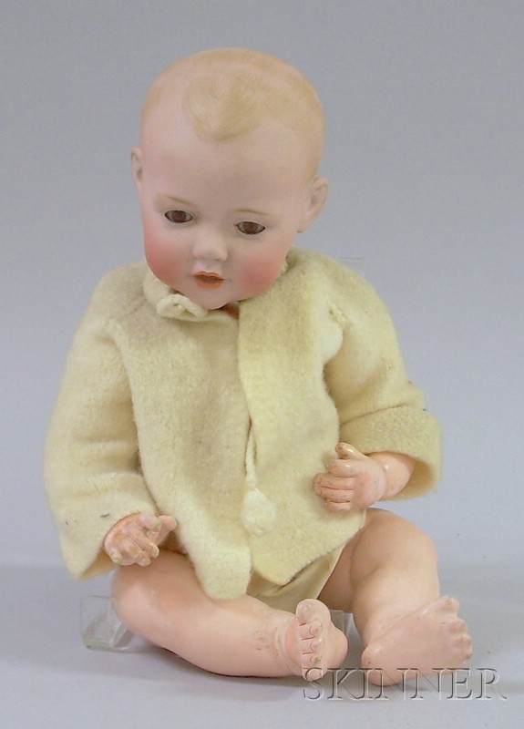 Appraisal: Bisque J D Kessler Baby Doll Hilda with open mouth