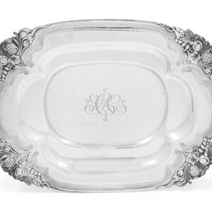 Appraisal: An American Arts and Crafts Silver Serving Dish Watson Company