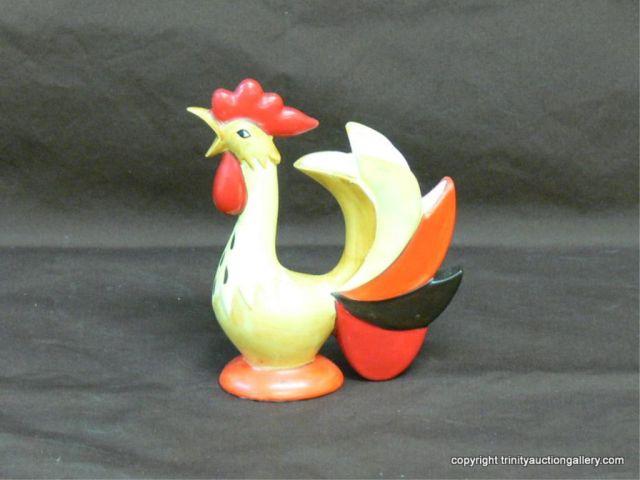 Appraisal: Holt Howard Rooster Planter Figure - dated and marked on