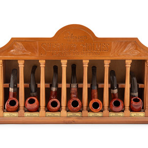 Appraisal: A Collection of Twelve Peterson Sherlock Holmes Collection Smoking Pipes