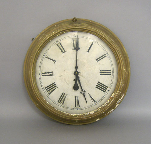 Appraisal: E Ingraham Co gallery clock dia